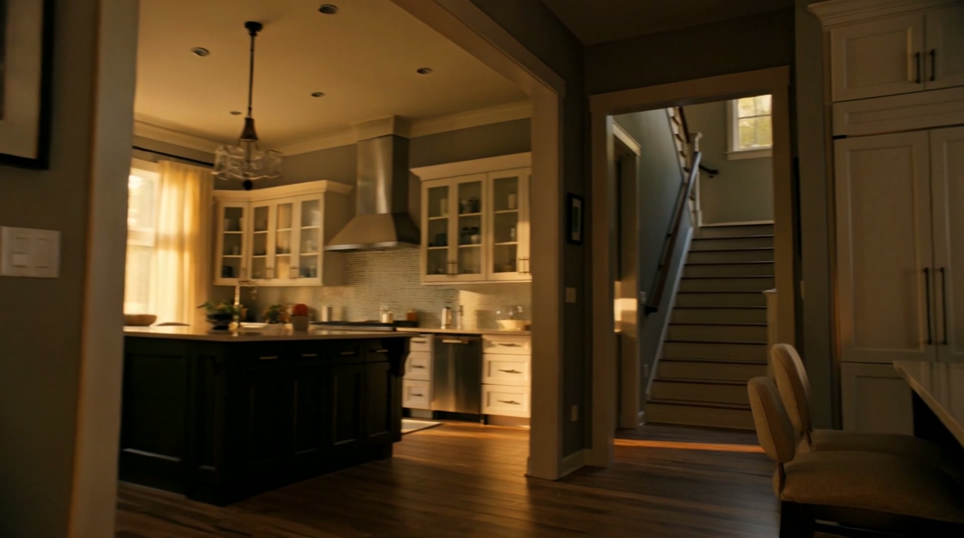A bright kitchen from a sample listing website